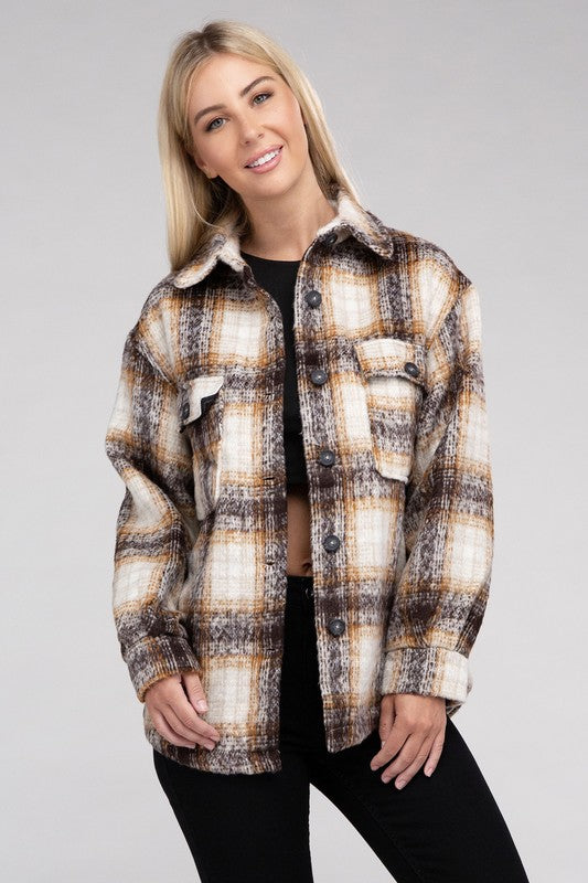 Plaid Flannel Shacket