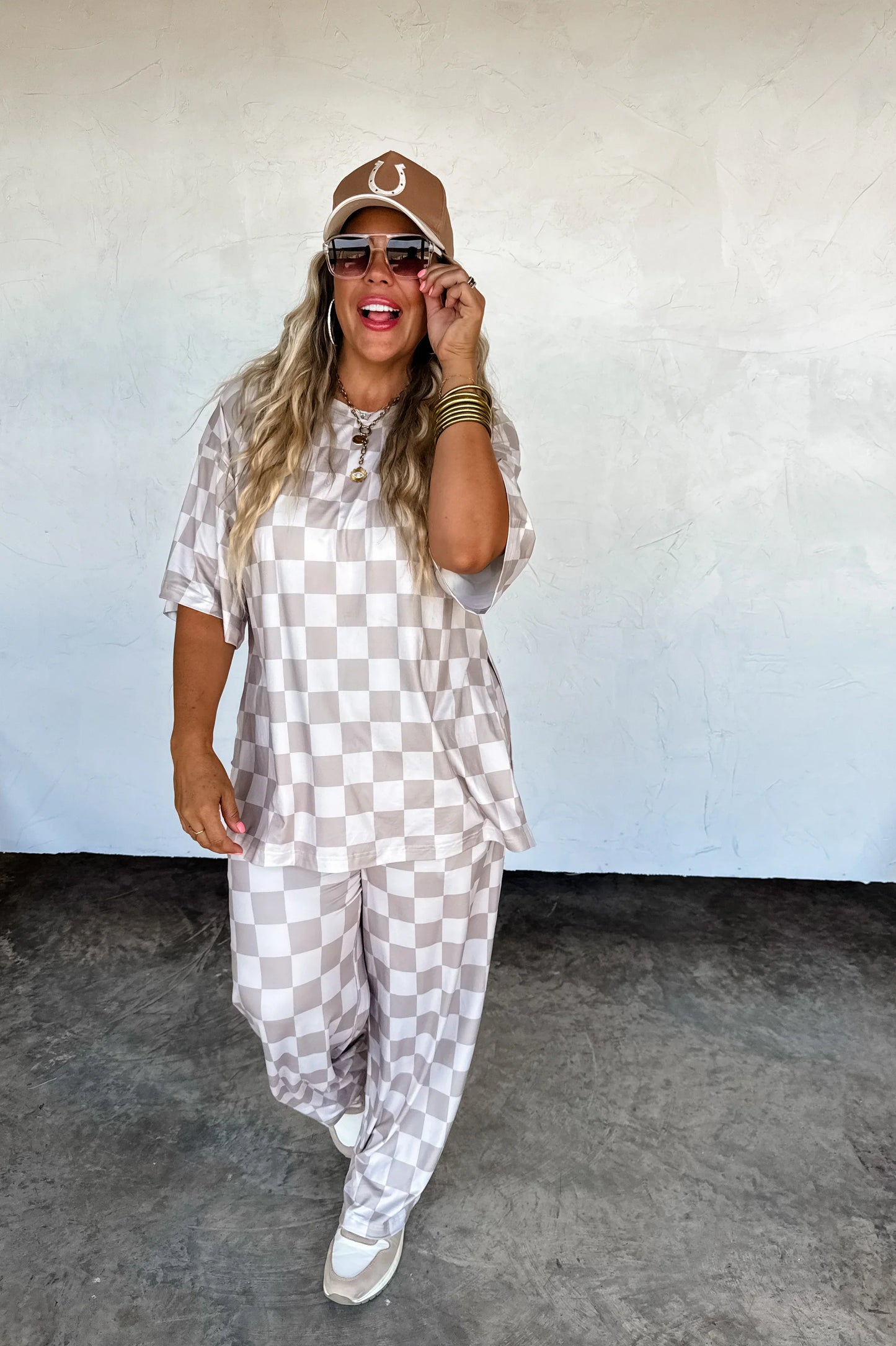 Blakeley Checker Pop Pants