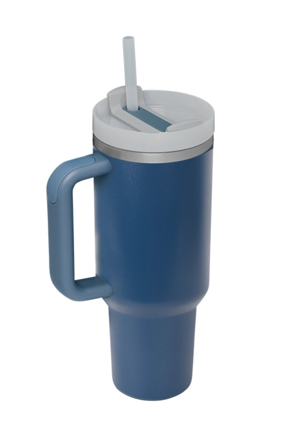 40oz Stainless Steel Tumbler with Straw