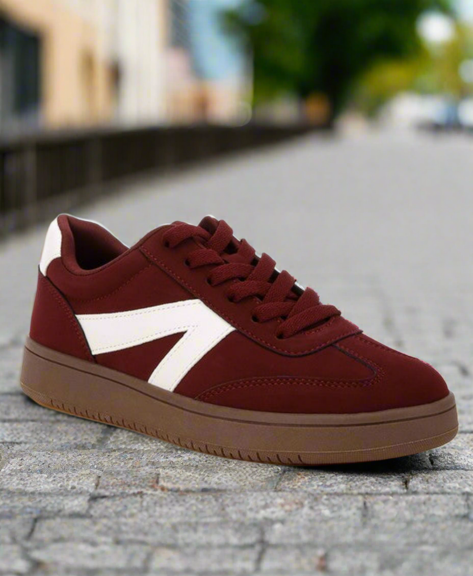 Zoomer Contrasting Patchwork Chunky Sneakers