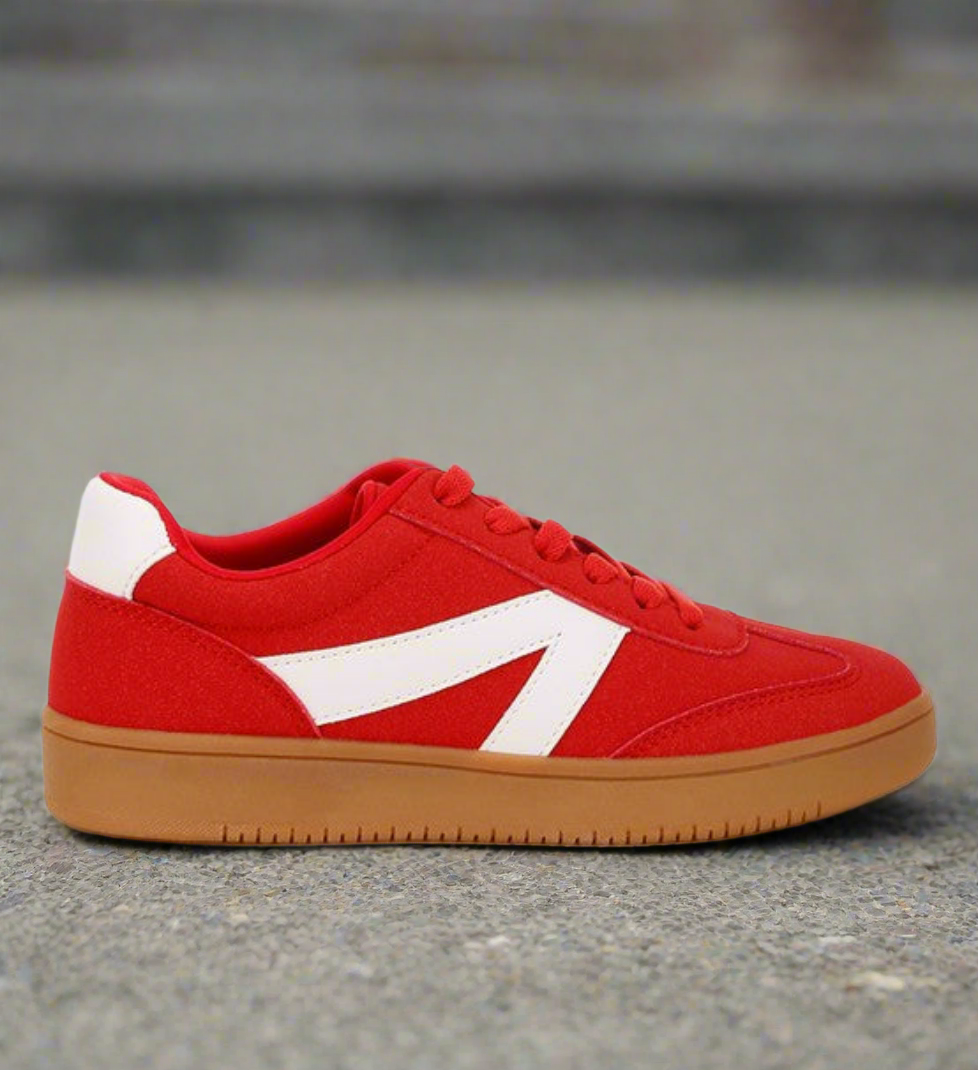 Zoomer Contrasting Patchwork Chunky Sneakers