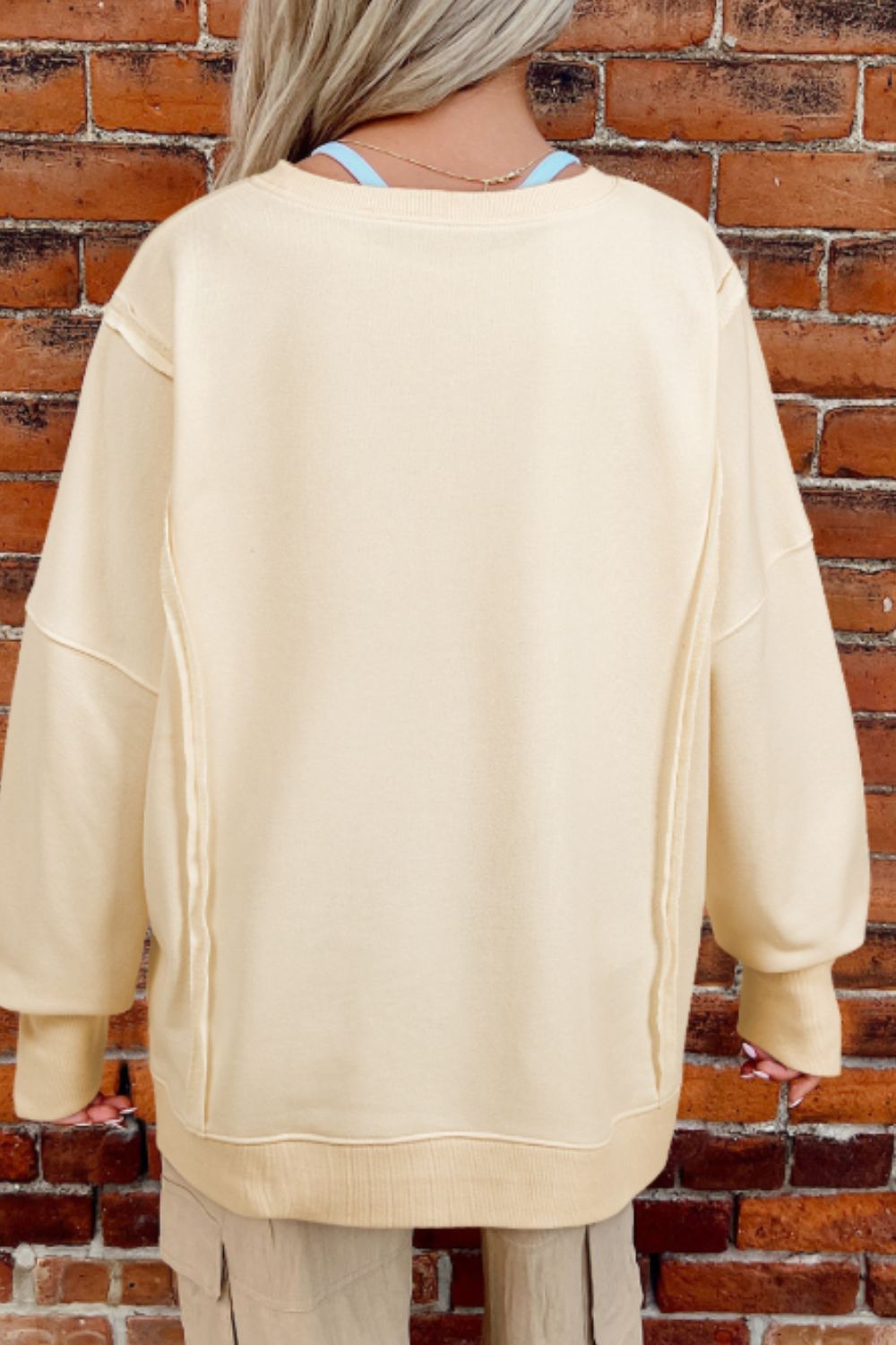 LOVE Patch Sweater