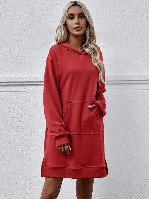 Sweatshirt & Hoodie Dress with Pockets