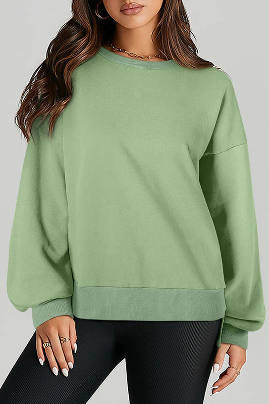 Classic Hi-Low Sweatshirt with Pockets