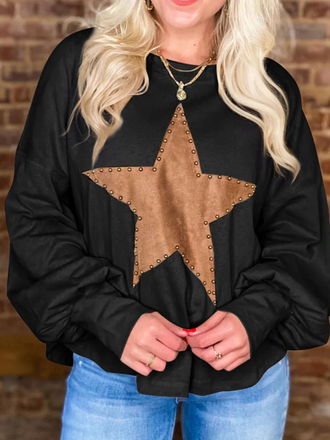 "You're a Star" Lightweight Long Sleeve Top