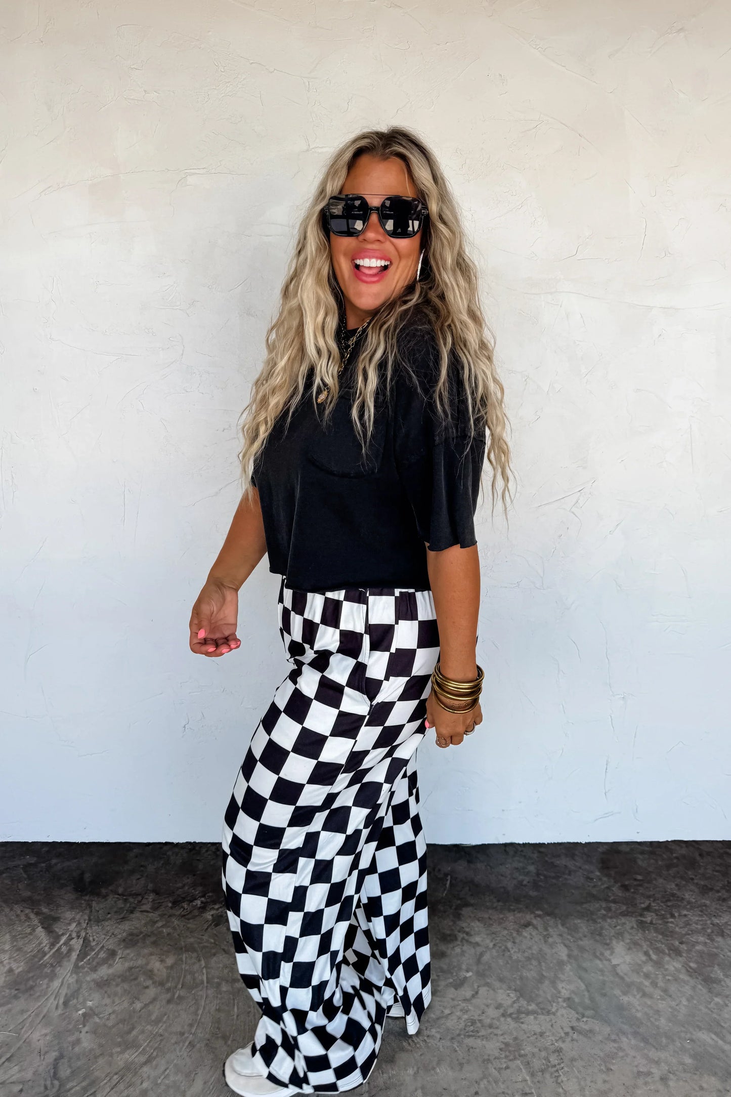 Blakeley Checker Pop Pants