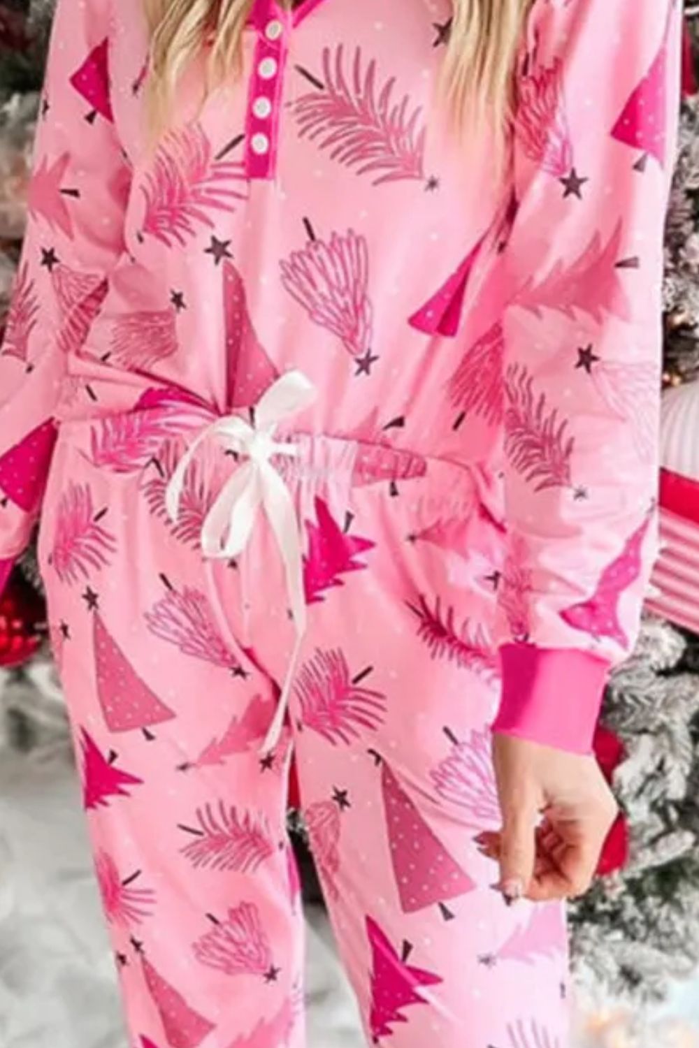 Pretty in Pink Holiday Loungewear