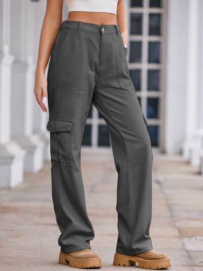 Straight Leg Cargo Pants